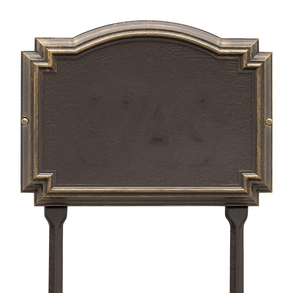 Address Sign For Lawn Mounting