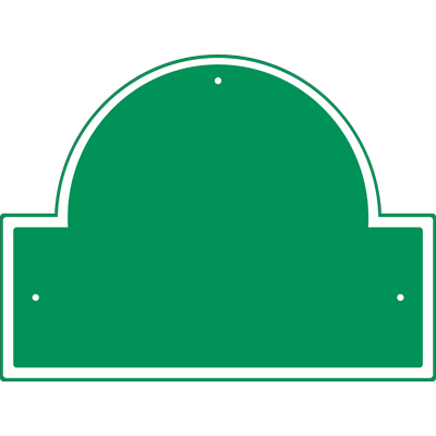 Arch Address Plaque