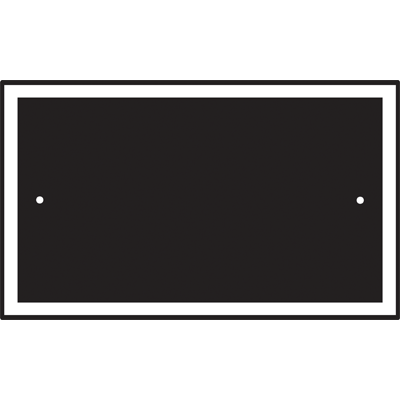 Rectangle Address Plaque