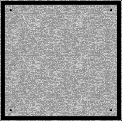 Square House Number Sign