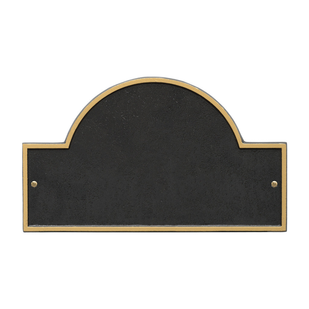 Arch Address Plaque