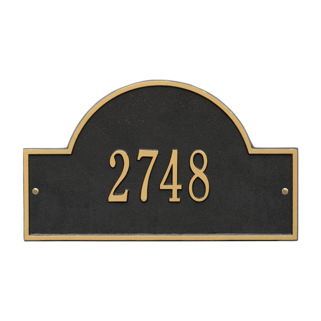 Arch Address Plaque