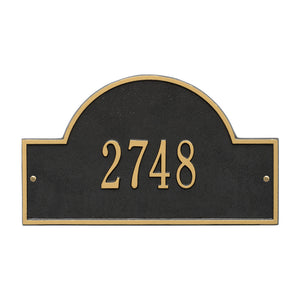 Arch Address Plaque