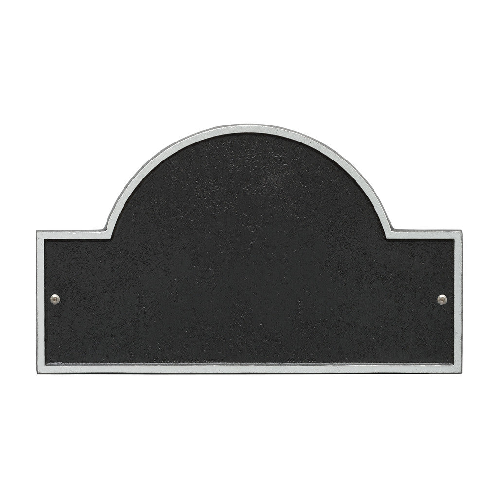 Arch Address Plaque With House Number and Street Name