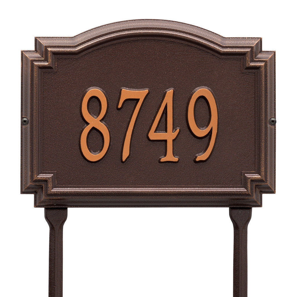 Address Sign For Lawn Mounting