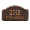 Chic Estate Address Plaque with 2 Lines