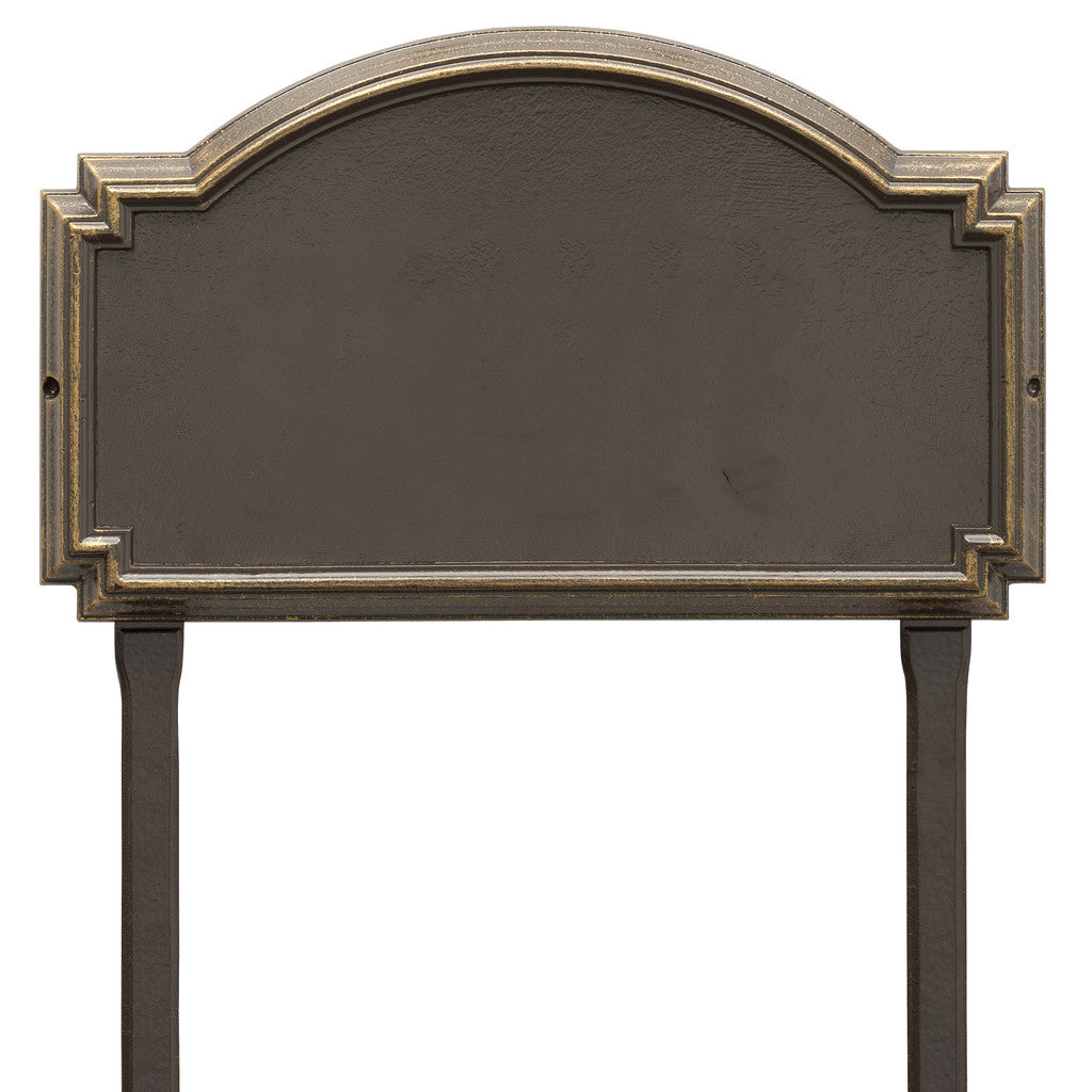 Chic Estate Address Plaque Lawn Mounted