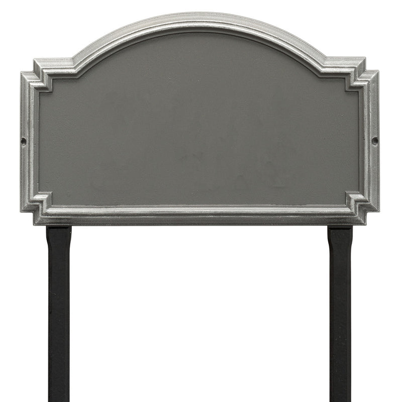 Chic Estate Address Plaque with 2 Lines - Lawn Mounted
