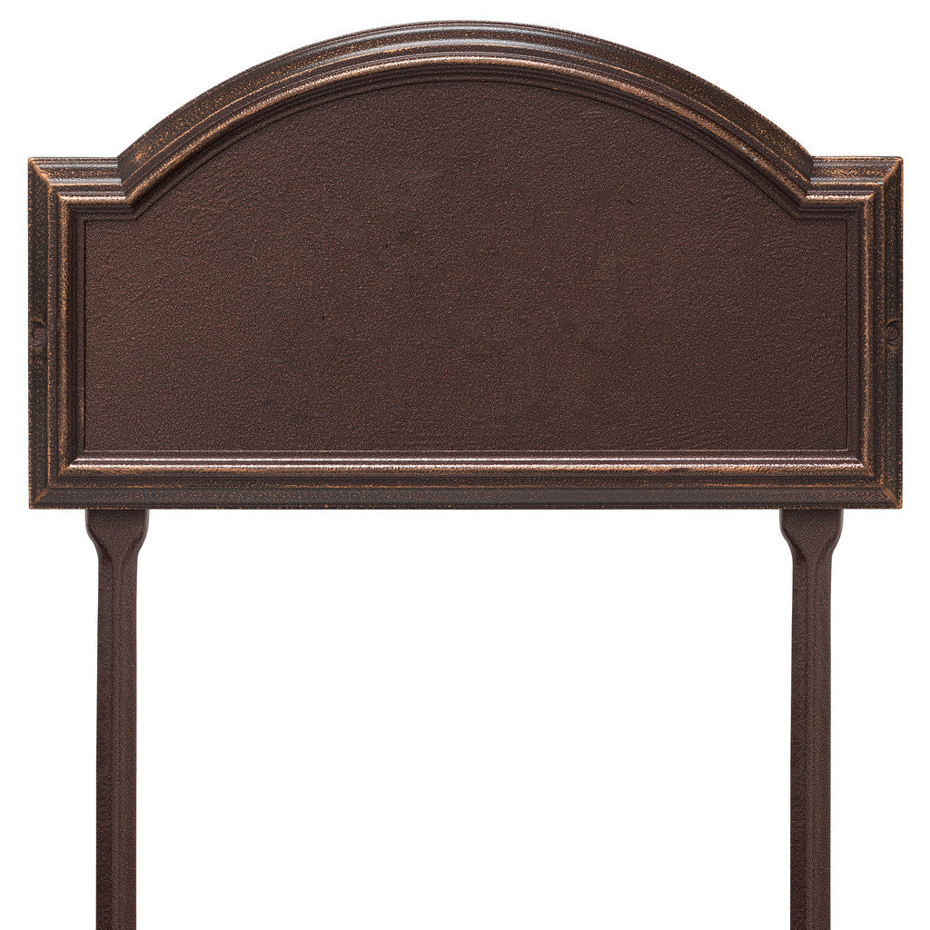 Sophisticated Address Sign - Lawn Mount - Shows House Number and Street Name