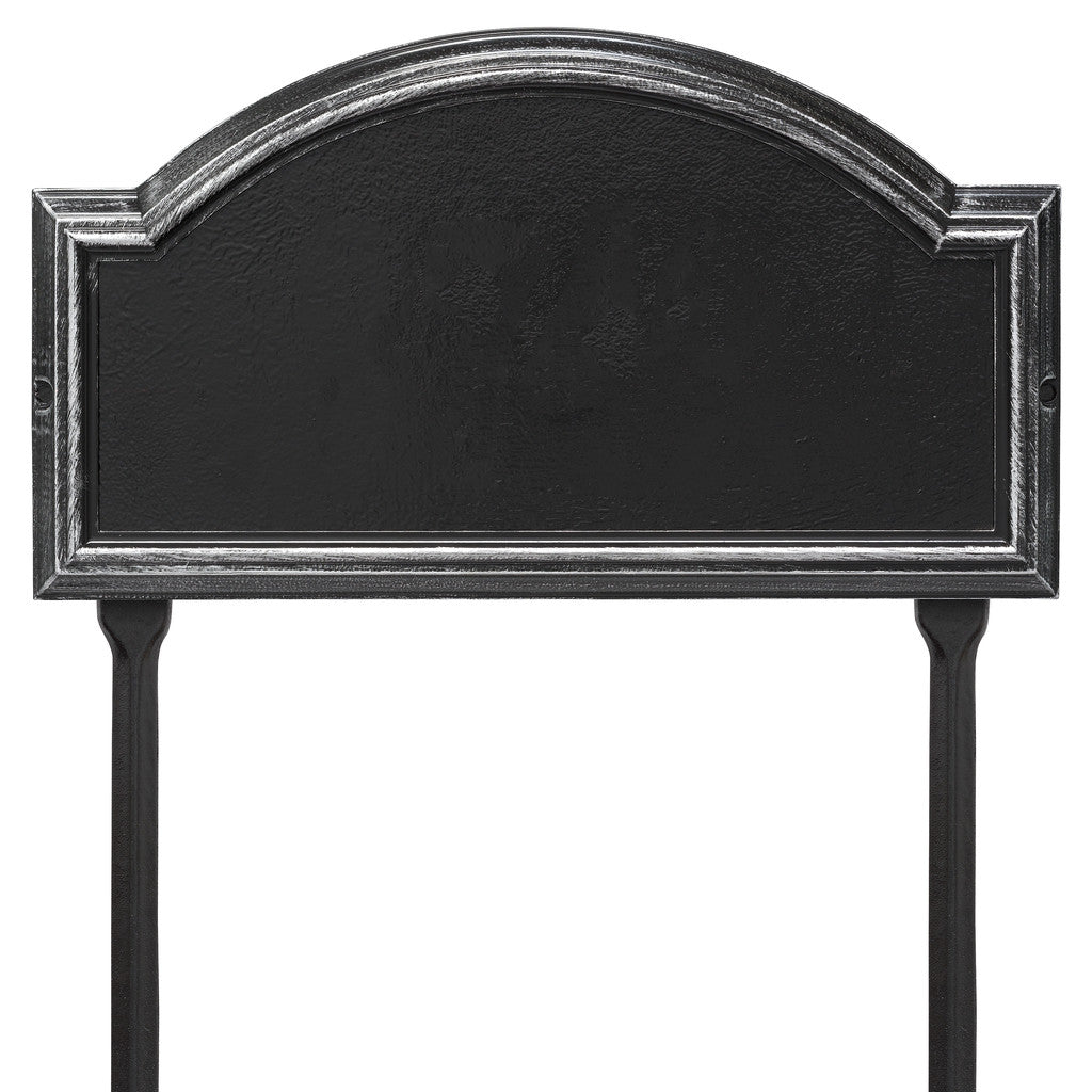 Sophisticated Address Sign - Lawn Mount - Shows House Number and Street Name