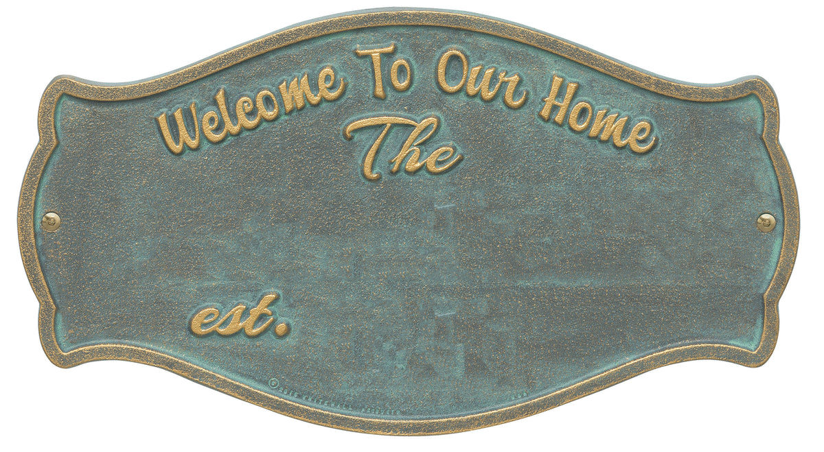 Welcome Plaque