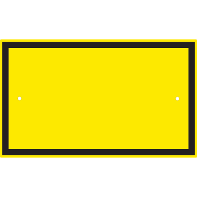 Rectangle Address Plaque