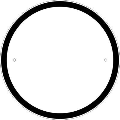 Round House Number Sign